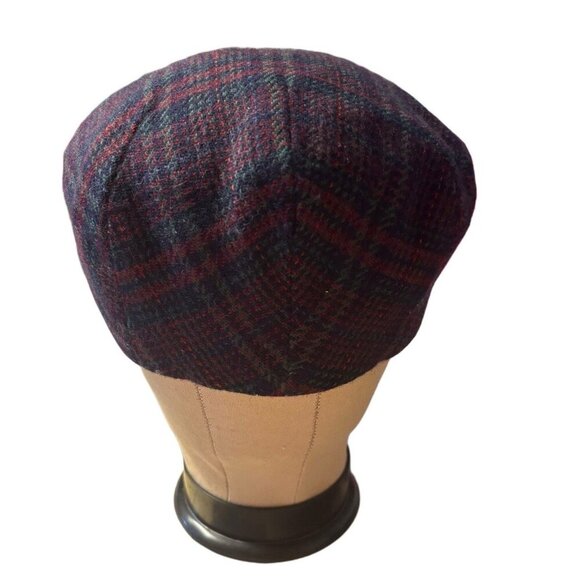 Hats of Ireland Castlebar Vtg 100% Lambswool Flat Cap, OSFM, Preppy Grandpacore - Picture 4 of 6